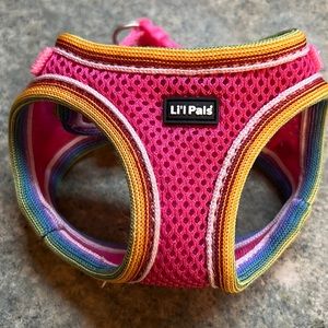 Lil pals petite x-small pink dog harness